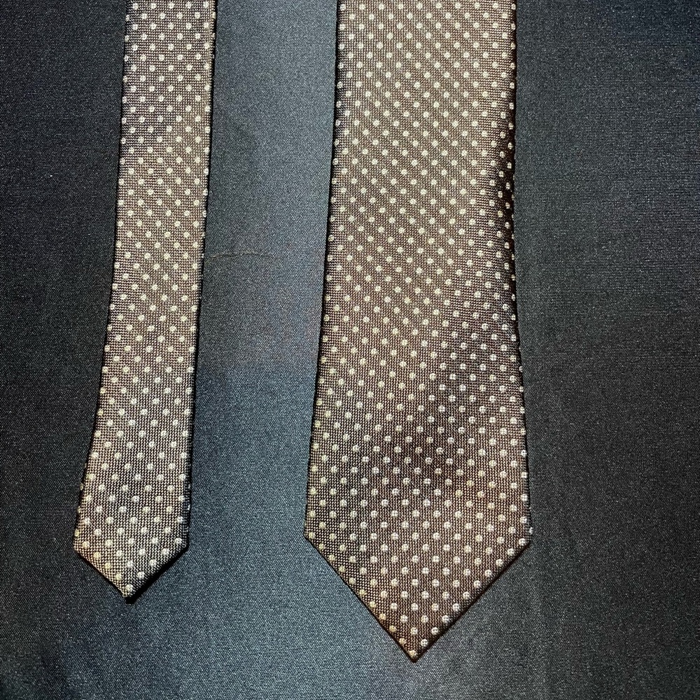 Michael Kors brown polka dot